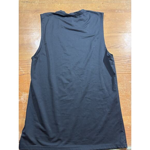 Gymshark Sleeveless Muscle Tank Men’s Small Black Lightweight Workout Top - Picture 5 of 6